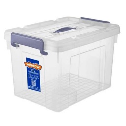 Caja Plastica Contenedor Apilable Organizador 47 Lts Wadfow