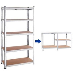 ESTANTERIA AJUSTABLE 5 NIVELES WADFOW