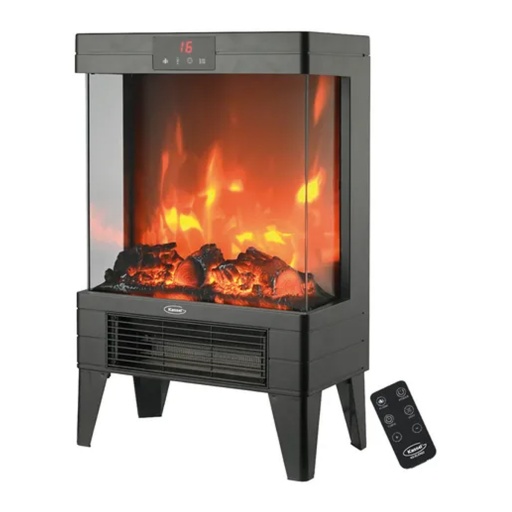 ESTUFA ELCTRICA LED KASSEL SIMIL LEA EFECTO FUEGO
